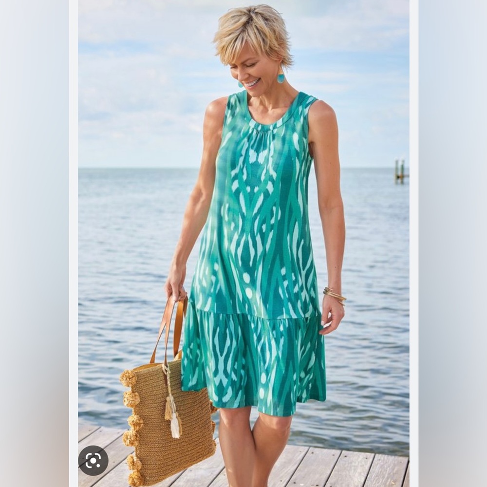 NWT Soledad Dress - Sleeveless Jersey Print
Dress XSP